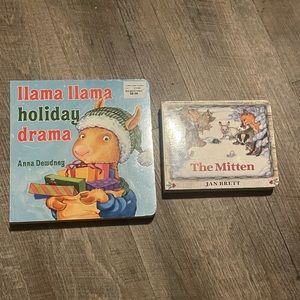 Llama llama holiday drama & The Mitten board books